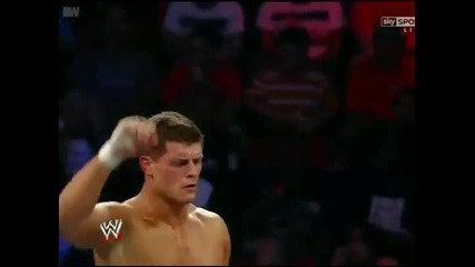 Cody Rhodes vs Christian [for the intercontinental championship] [ Wwe Over the limit 2012 ]