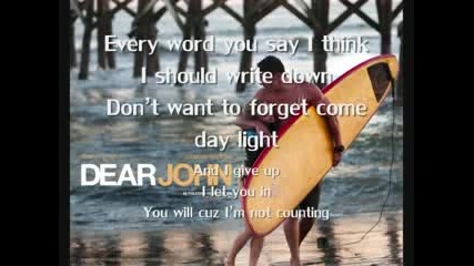 Paperweight w lyrics Dear John 