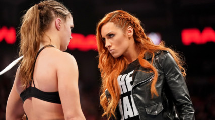 Becky Lynch reveals she will challenge Ronda Rousey at WrestleMania: Raw, Jan. 28, 2019