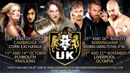 NXT UK goes on tour for the first time ever