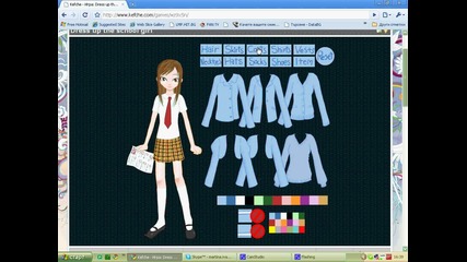 Вижте как се играе на Dress up the school girl {1 част} 