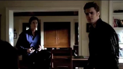 Damon, Elena & Stefan argue about who will go to the ball