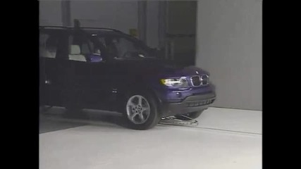 2001 Bmw X5 Suv (5 M.p.h) Front into Flat Barrier Iihs 