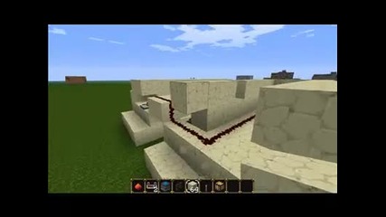 Minecraft как да си направим Мост от pistons #2