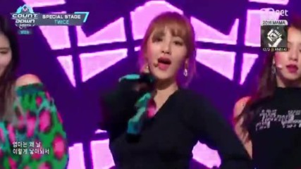 339.1110-12 Twice(wonder girls) - So Hot, [mnet] M Countdown E500 (101116)