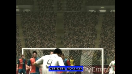 Pes 2011 free kick на C.ronaldo