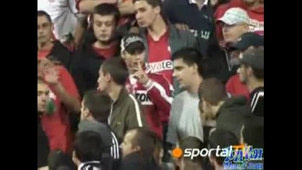 Бой В Агитката На Цска 07.10.2007