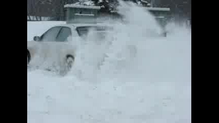 2007 Subaru Impreza Wrx Sti На Сняг, Ден 2
