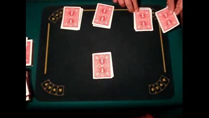 Trick with cards 3
