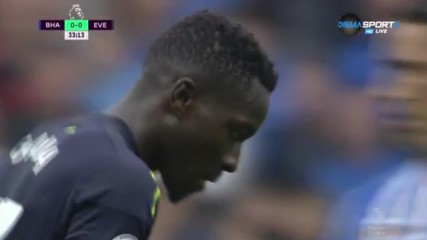 Брайтън - Евертън 0:0 /първо полувреме/
