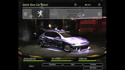 Need For Speed Underground 2 - My Cars