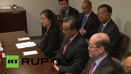UN: Lavrov sits down with Chinese FM Wang Yi on sidelines on UNGA