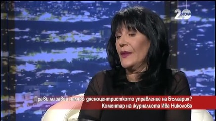 Ива Николова: Случващото се в политиката е затишие пред буря