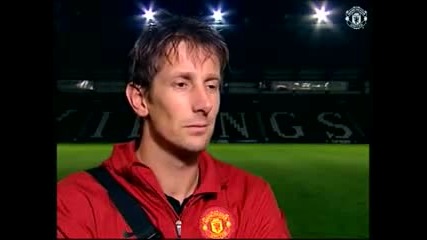 Edwin van der Sar first interview 09/10 season 