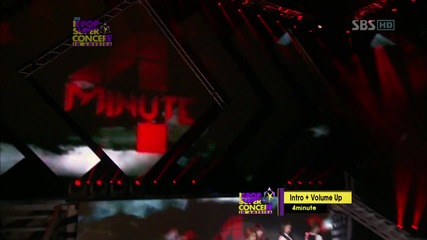 4minute - Intro + Volume Up @ Sbs Kpop Super Concert In America [ 23.12. 2012 ] H D