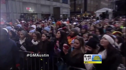 Austin Mahone 'mmm Yeah' (live on Good Morning America) 2014
