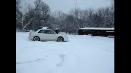 2007 Subaru Impreza Wrx Sti На Сняг
