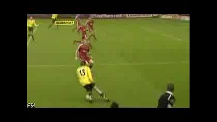 Rosicky Goal - Liverpool 1 - 3 Arsenal