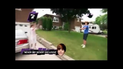 Justin Bieber - Never Say Never Clip from The Seven Mtv 