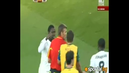Мондиал 2010 Гана - Австралия 1:1 