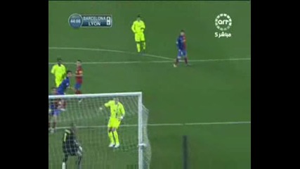 Барселона 4:1 Лион Жереми Макун