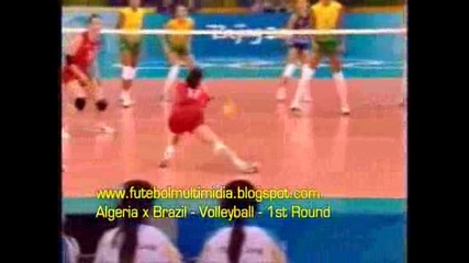 Бразилия - Алжир 3:0 Волейбол жени , Олимпийски игри Пекин 2008