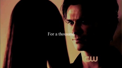 •damon&elena _ thousand years