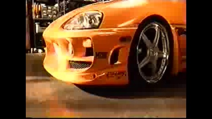 Supra smokes Ferrari