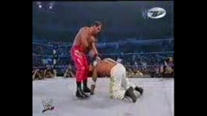 Rey Mysterio vs Kurt Angle vs Chris Benoit