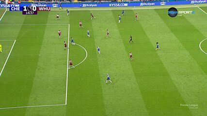 Chelsea vs. West Ham United - 1st Half Highlights