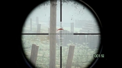 Battlefield 2 -- gameplay (sniper )