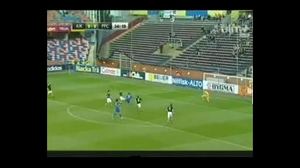 19.08.10 Аик Стокхолм - Левски 0:0 Лига Европа плейоф
