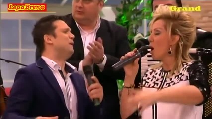 Lepa Brena i Dragi Domic - Oci moje kletvom bih vas kleo - (Grand Narodna Televizija 2014)