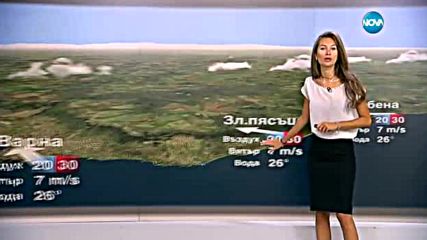 Прогноза за времето (25.07.2016 - сутрешна)