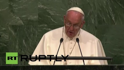 UN: Ecological crisis could end humanity - Pope tells General Assembly