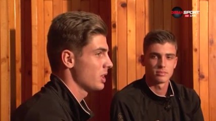 Петко и Андреа Христови – младите стълбове в защитата на Славия