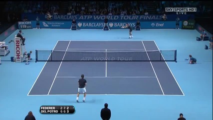 Federer vs Del Potro - London 2009! - The Full Match! - Part 7/9!