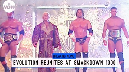 Evolution to reunite at SmackDown 1000: WWE Now