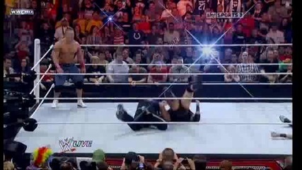 The Rock & John Cena пребиват The Corre