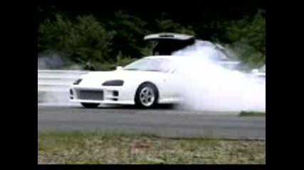 Toyota Supra Burnout