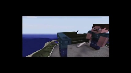 Minecraft Timelapse Human .vs. Zombie