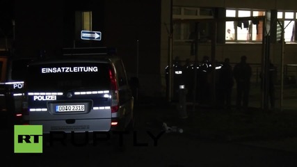 Germany: Aftermath of brawl at refugee shelter in Schneeberg