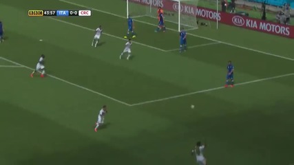 Италия 0 – 1 Коста Рика // F I F A World Cup 2014 // Italy 0 – 1 Costa Rica / Highlights: First Half