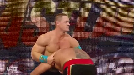 Wwe Raw 16.02.2015 Джон Сина напада Александър Русев