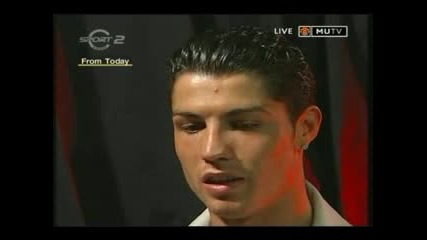 Cristiano Ronaldo Интервю 2007