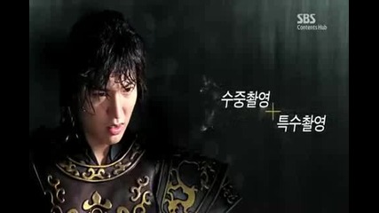 Lee Min Ho - The Faith Bts 3 (photoshoot underwater filming)