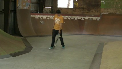 Skateboarding 360 Flip