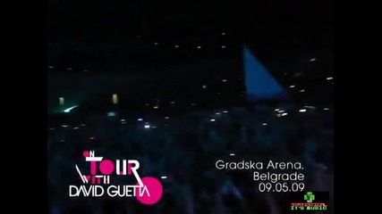 David Guetta на живо - 09.05.09 - Gradska Arena - Belgrade