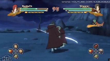 Naruto Ultimate Ninja Storm 3 Edo Nagato vs Edo Itachi