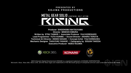 Metal Gear Solid_ Rising Trailer - E3 2010 (new Generation Game)